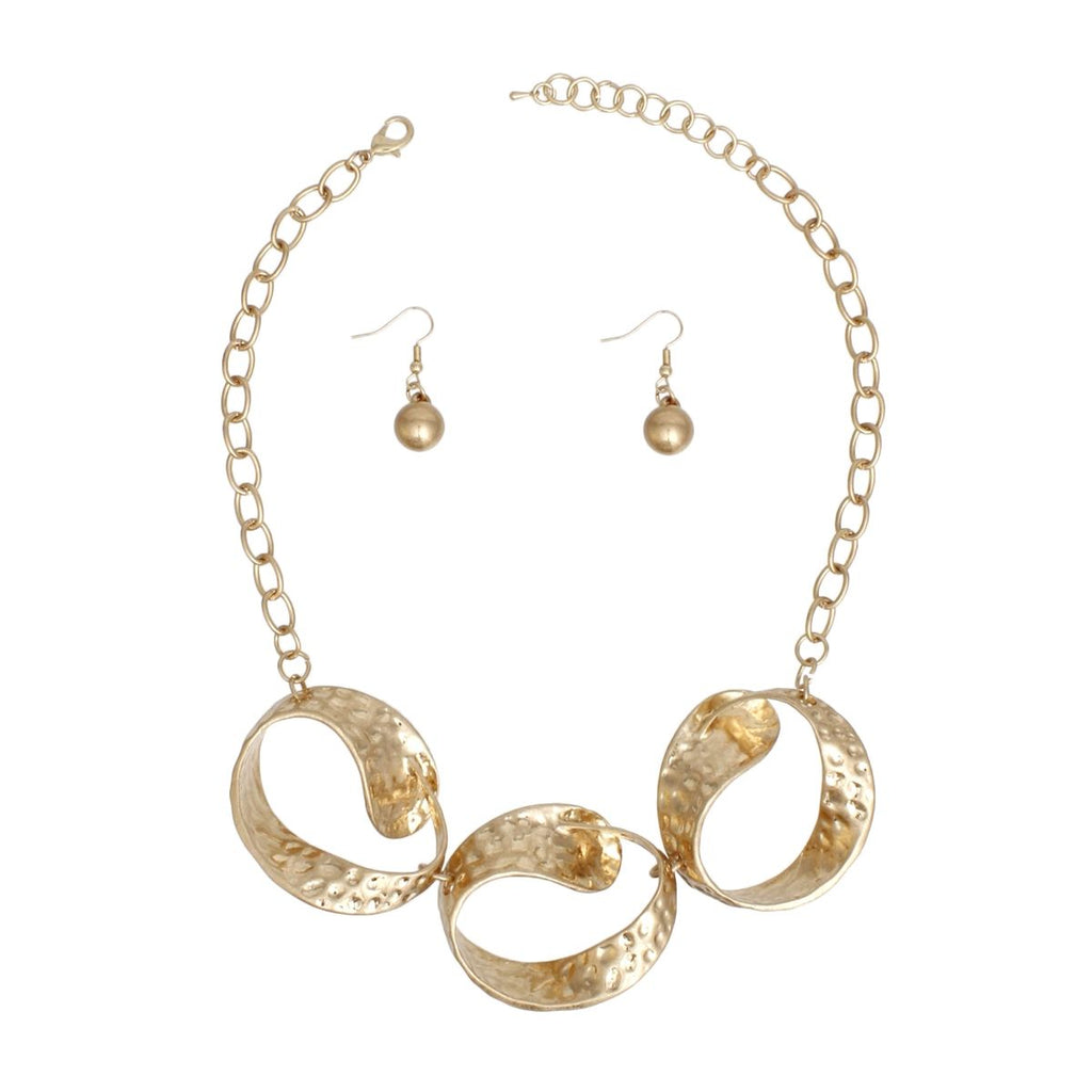 Chain Matte Gold Chunky Chain Modern Necklace