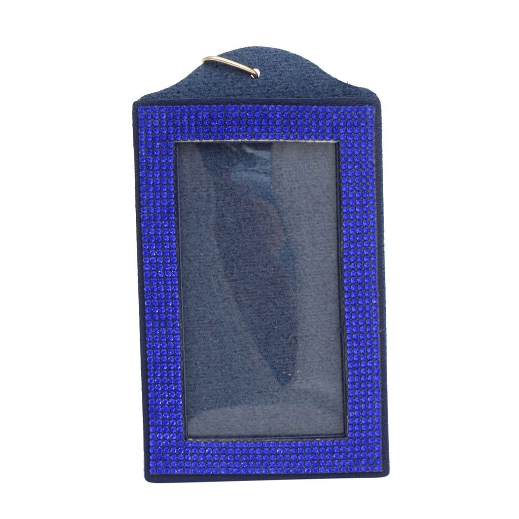 SGRHO Blue Sparkle Sorority Pride ID Badge Holder