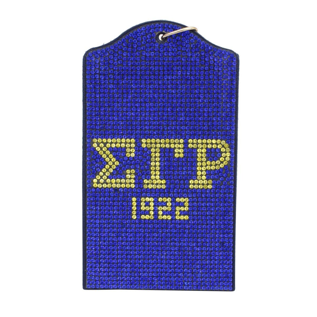 SGRHO Blue Sparkle Sorority Pride ID Badge Holder