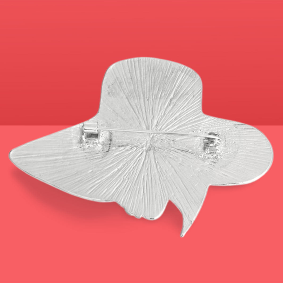 DST Red White Greek Letter Hat Pin