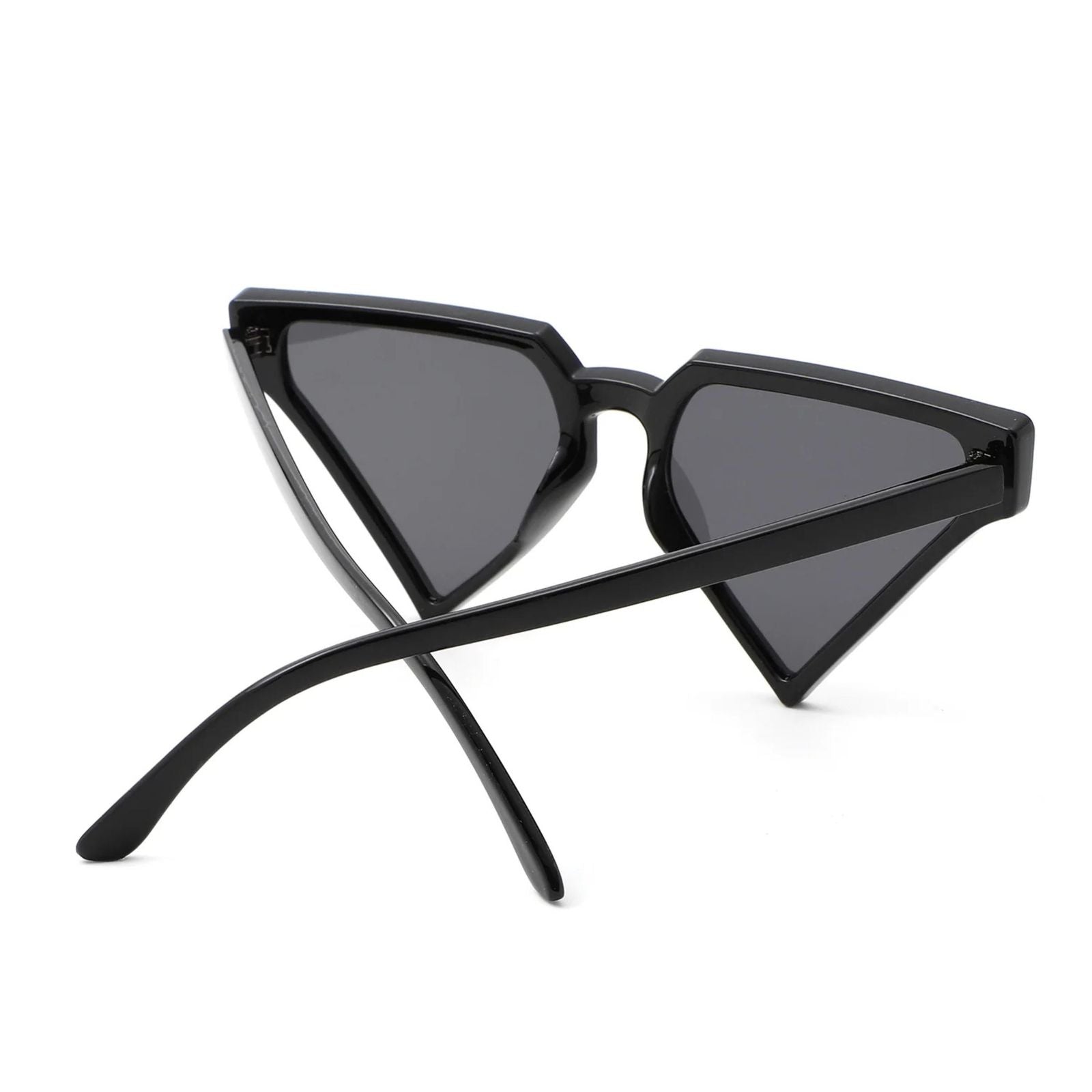 Sunglasses Black Triangle Pointed for Women