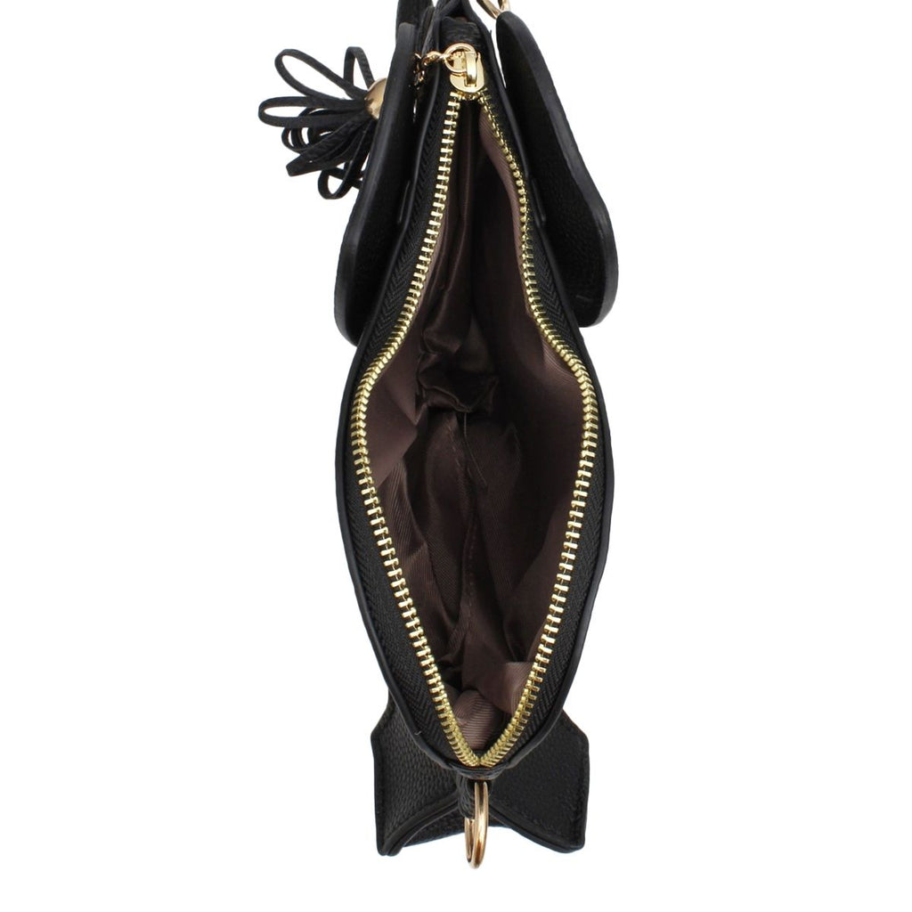 Bag Black Elephant Crossbody Clutch for Women