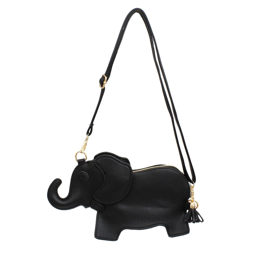 Bag Black Elephant Crossbody Clutch for Women